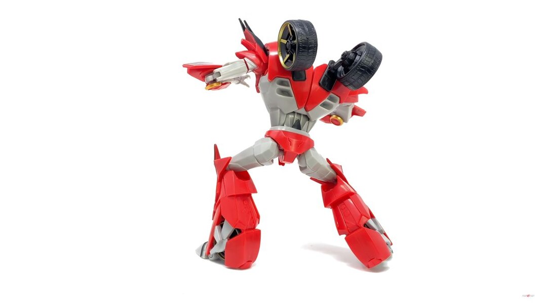 Transformers RED Prime Knock Out In Hand Image  (13 of 37)